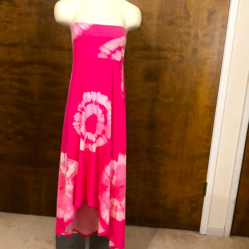 Dress, Pink Tie Dye
